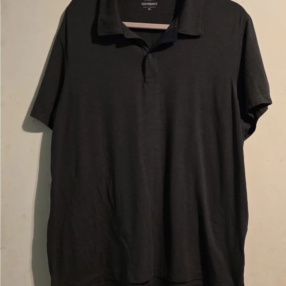 J. Crew Men's Black Polo Shirt
